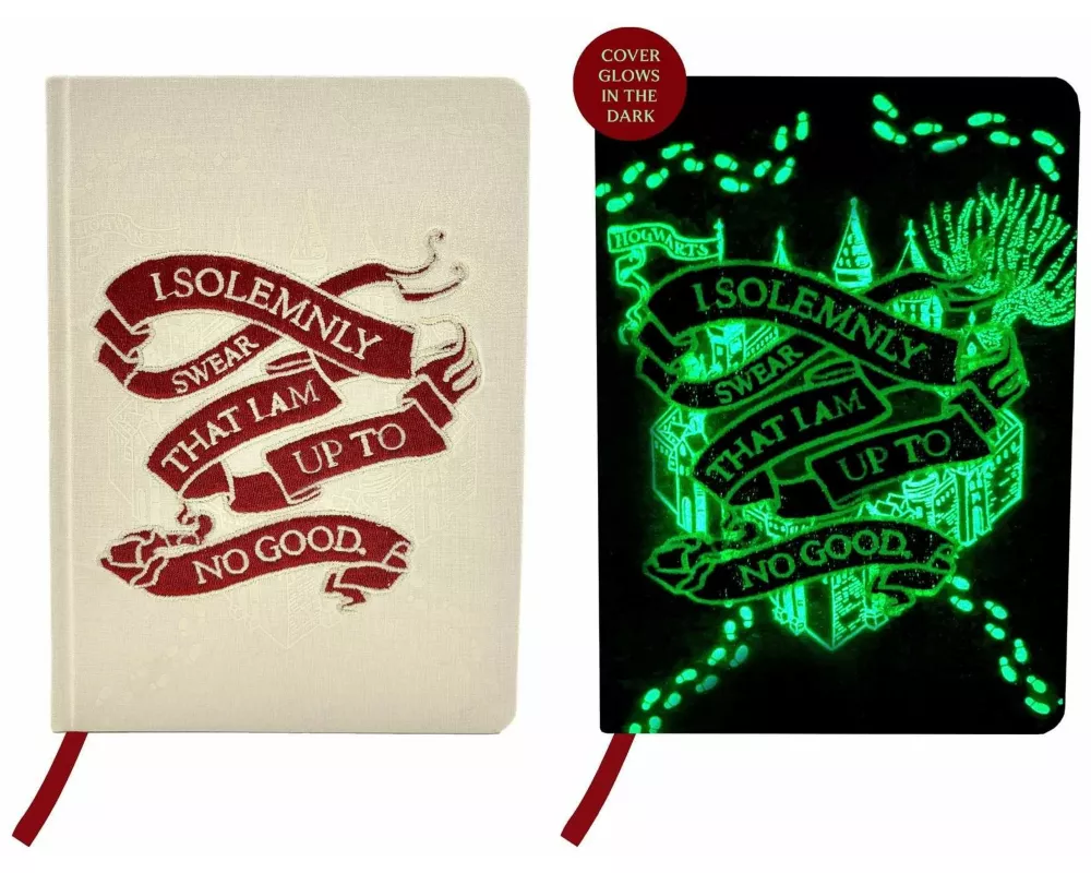 Harry Potter: Marauder's Map Glow in the Dark Journal