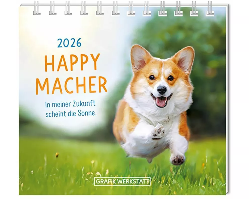 Mini-Kalender 2026 Happymacher