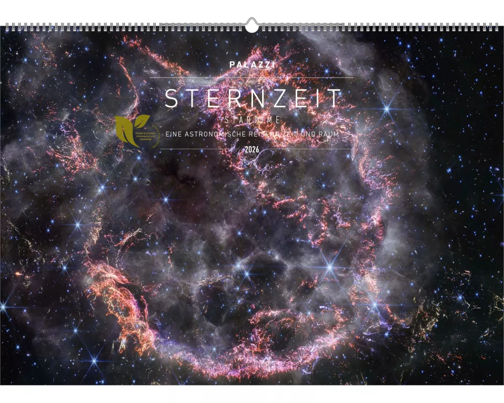 Palazzi - Sternzeit | EINE ASTRONOMISCHE REISE DURCH ZEIT UND RAUM 2026 – Wandkalender 70×50 cm mit 12 brillanten Weltraum-Aufnahmen, astrophysikalisc