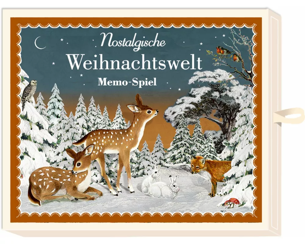 Schachtelspiel - Nostalgische Weihnachtswelt