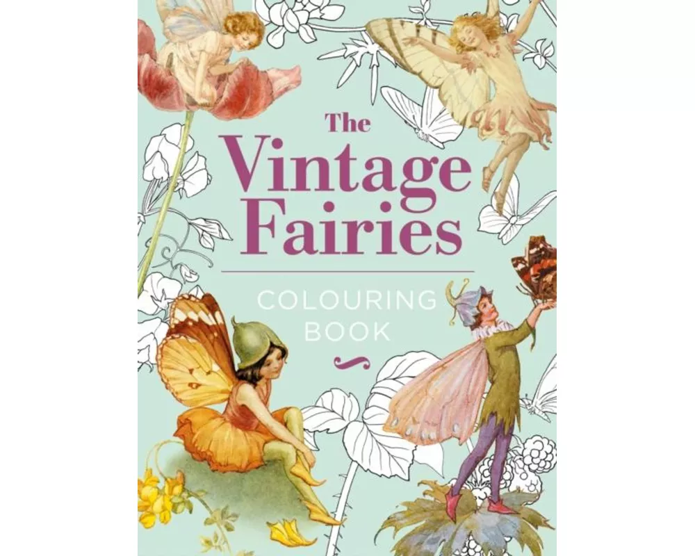The Vintage Fairies Colouring Book