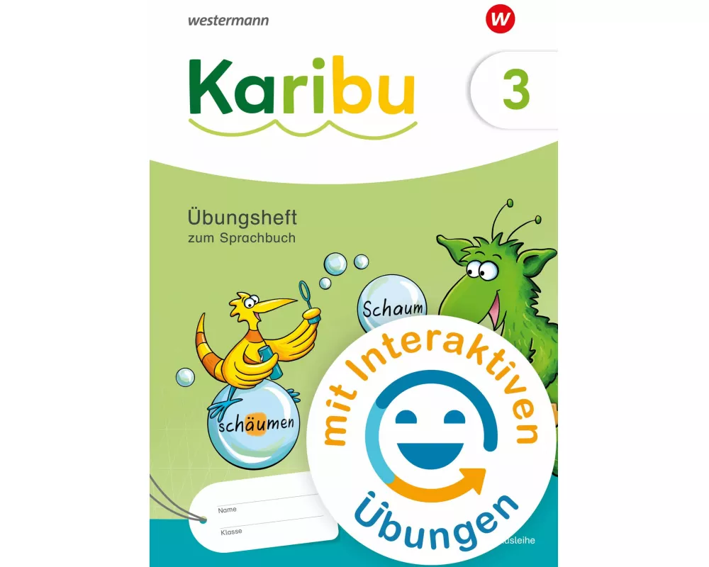 Karibu 3. Übungsheft. Druckschrift zum Sprachbuch mit interaktiven Übungen