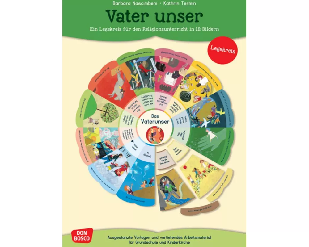 Vater unser. Ein Legekreis für den Religionsunterricht in 12 Bildern