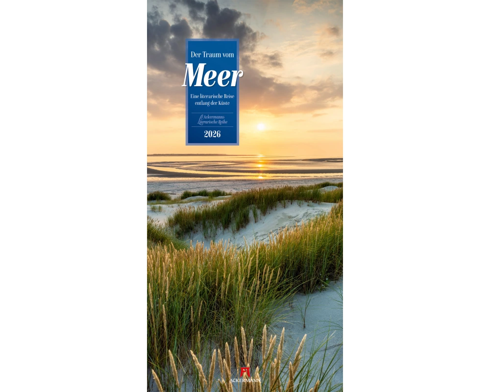 Der Traum vom Meer Literatur-Kalender 2026
