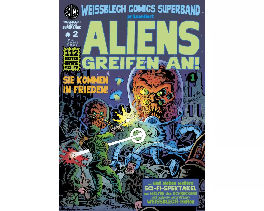 WEISSBLECH Comics Superband 2