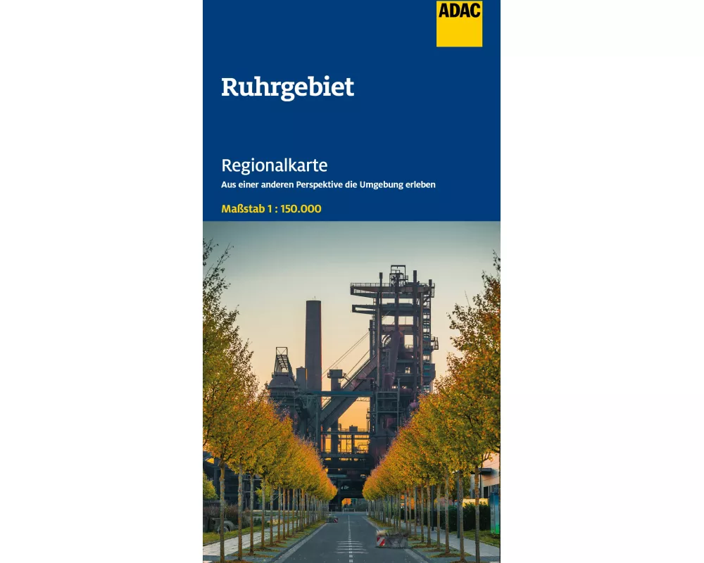 ADAC Regionalkarte 07 Ruhrgebiet 1:150.000