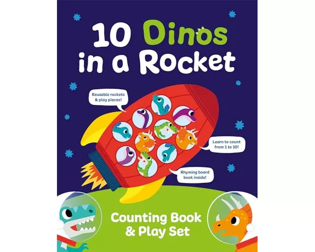 10 Dinos in a Rocket