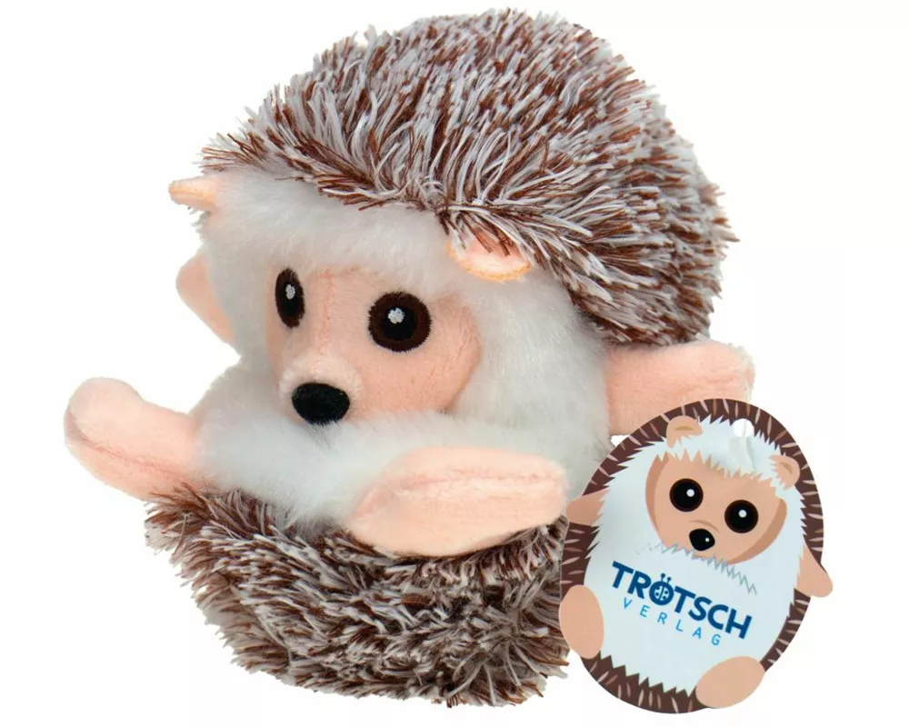 Trötsch Plüschigel braun