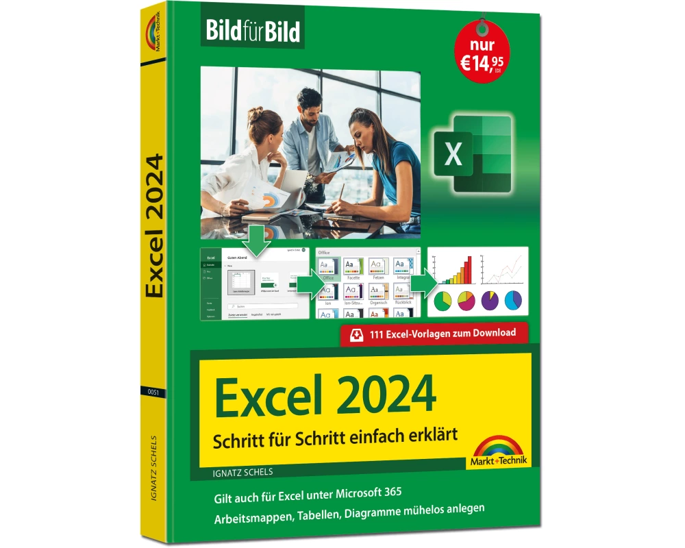 Excel 2024 Bild für Bild erklärt