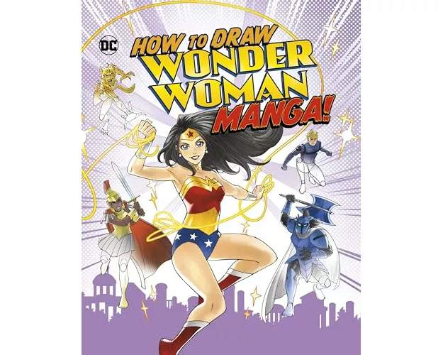 How to Draw Wonder Woman Manga!