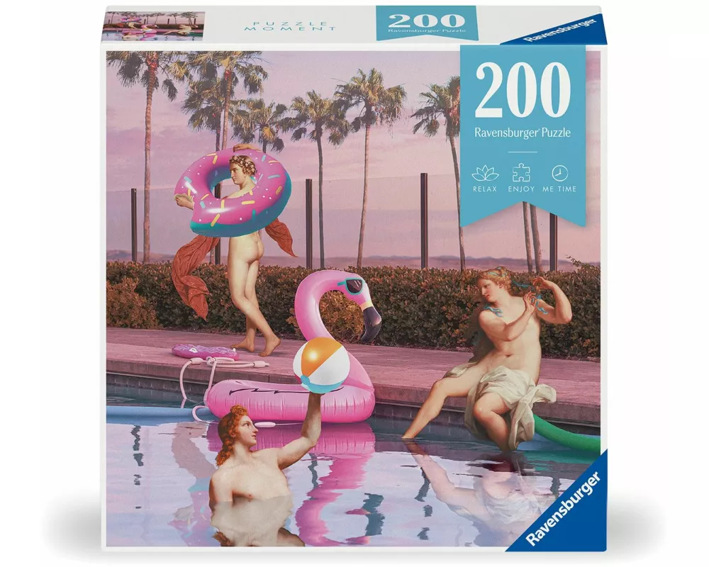 Erwachsenenpuzzle 200 Teile - Poolparty