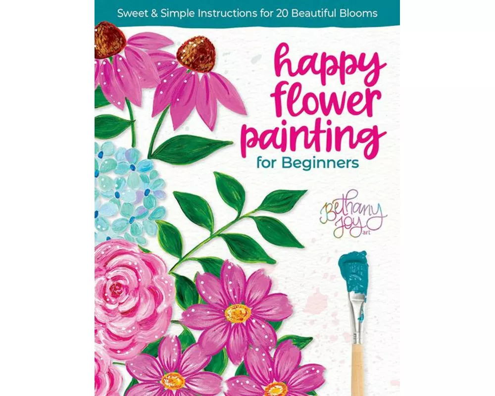 Happy Flower Painting for Beginners