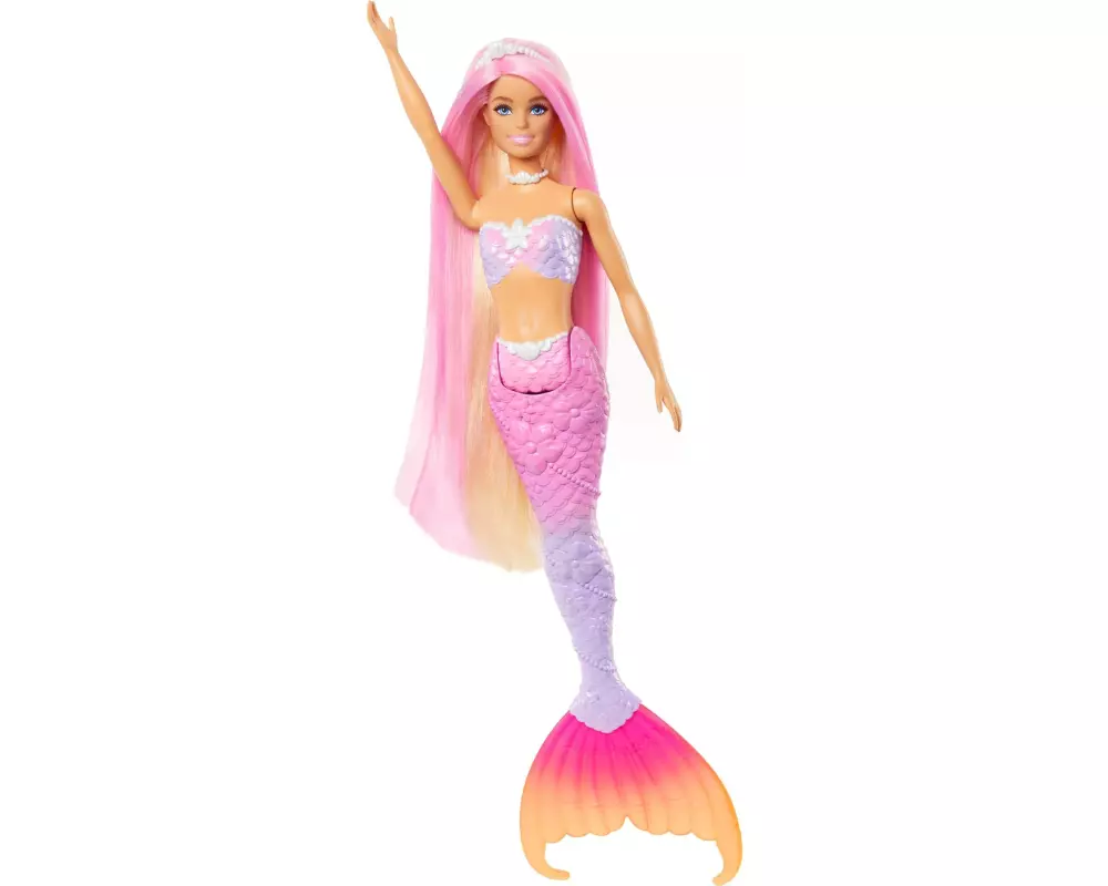 Barbie Puppe Barbie Meerjungfrau mit Farbwechsel