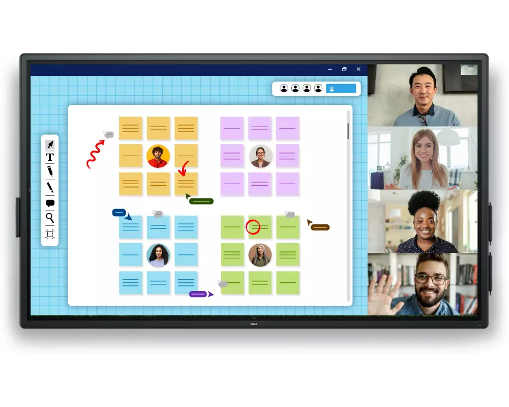 Dell Touch Display P7525QT 74.5 "