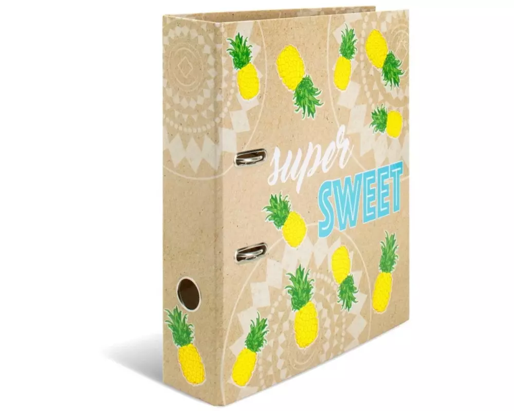 HERMA Ordner Sweet Ananas 7 cm, Mehrfarbig