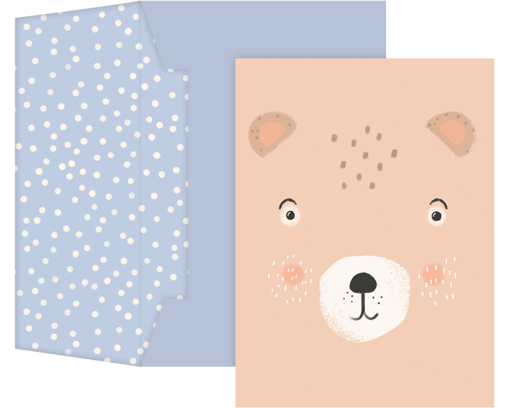 STEWO Geschenkkarte Buba A6 2581518051 blau