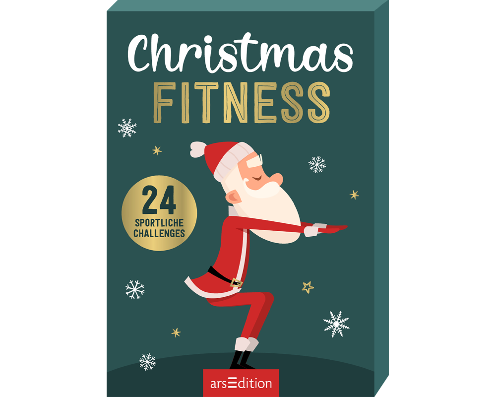 ARS EDITION Adventskalender 135419 Christmas Fitness