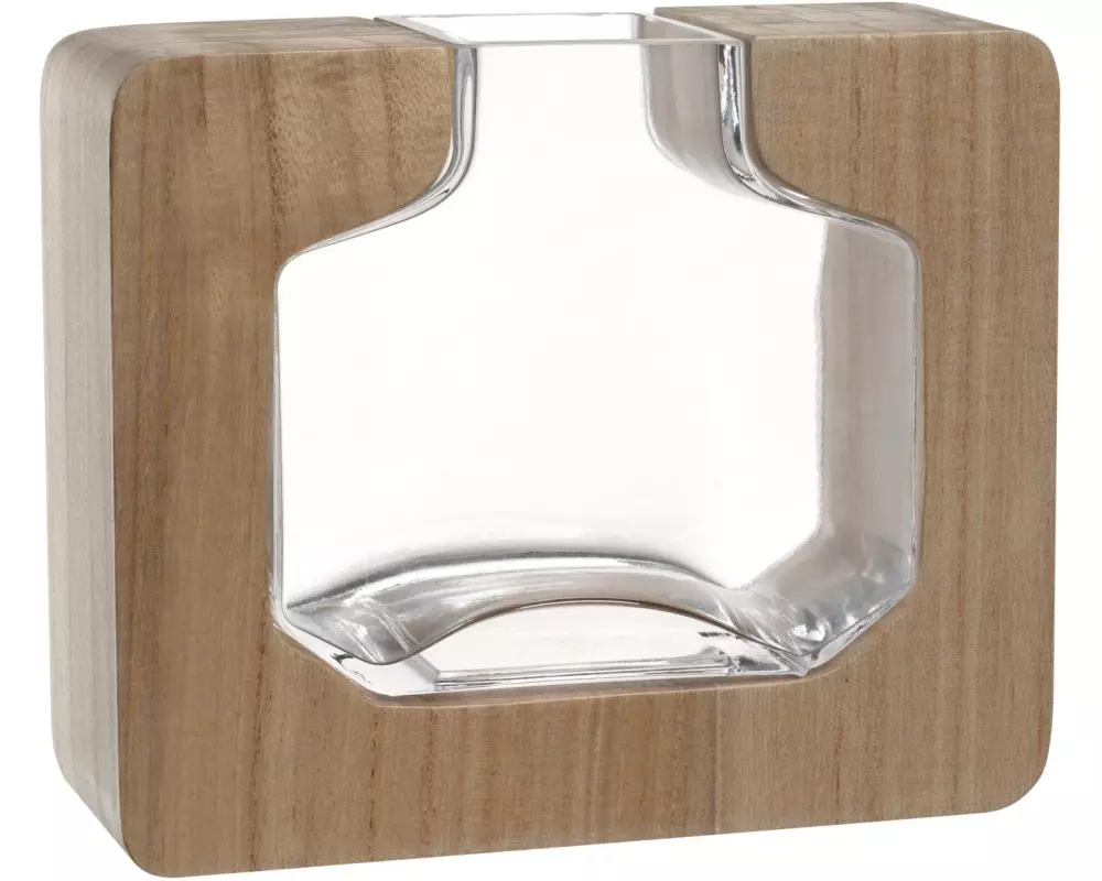 Leonardo Vase Autentico 18 cm, Hellbraun