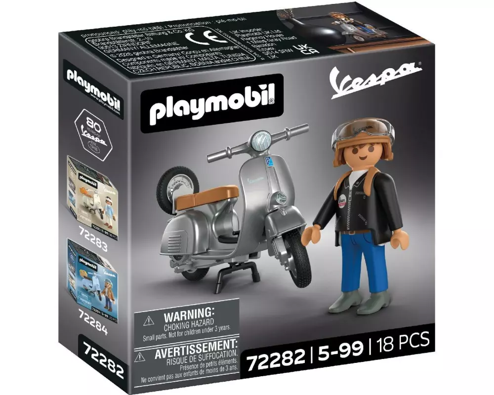 Playmobil 80 Jahre Vespa: Original Style mit Zubehör