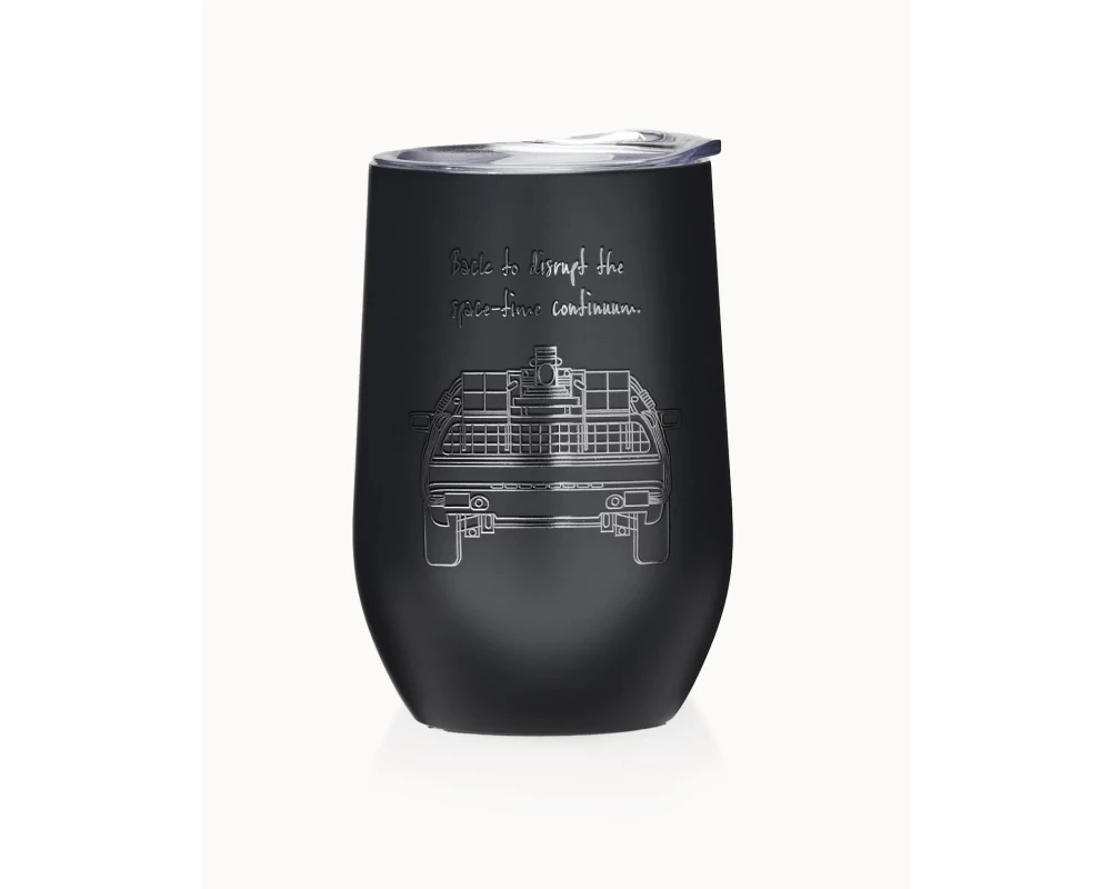 BioLoco Thermobecher Office-Extra Fly 420 ml, 1 Stück, Schwarz