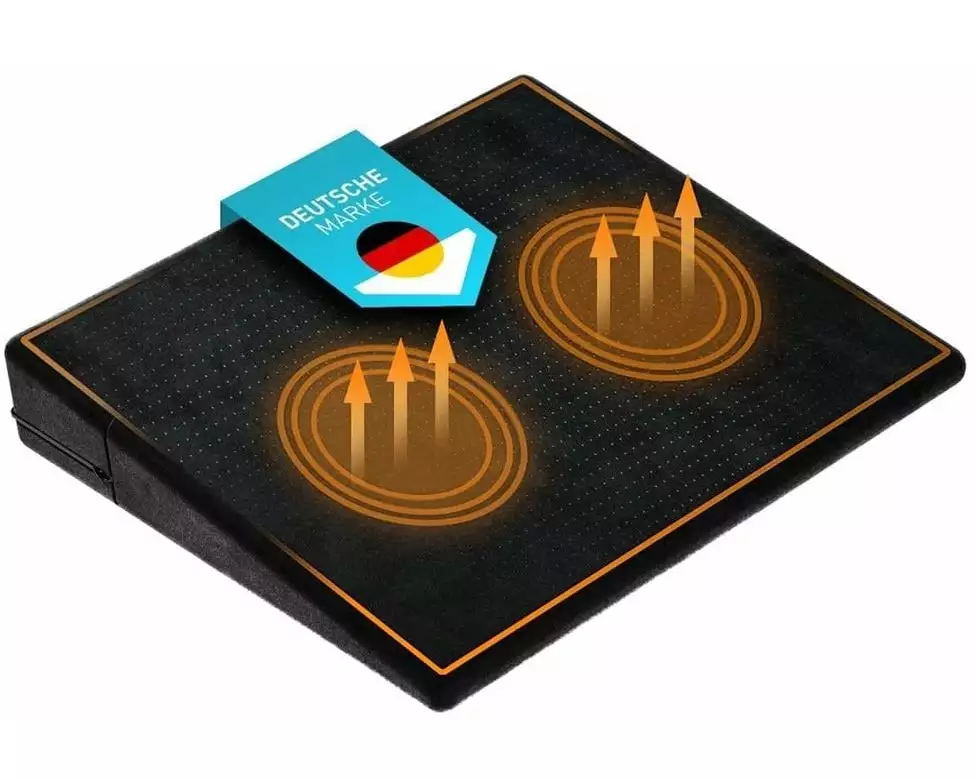 Flipline Keilkissen mit Samtbezug – Antirutschbezug