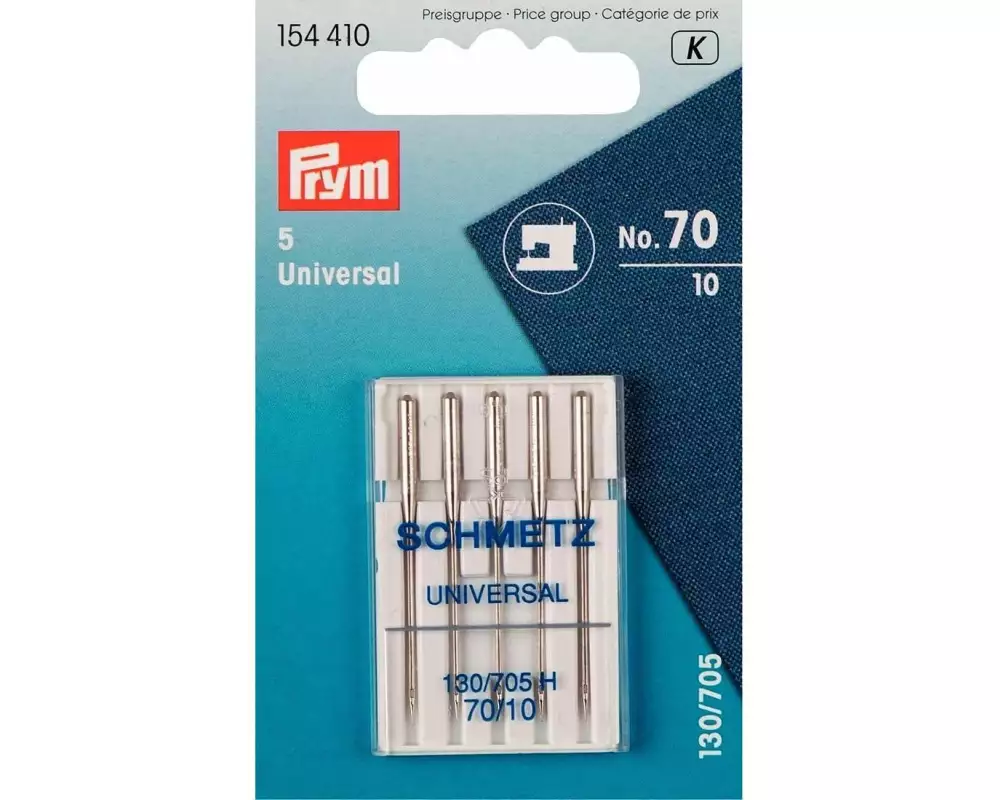 Prym Nähmaschinennadel Nr. 70 Standard, 5 Stück