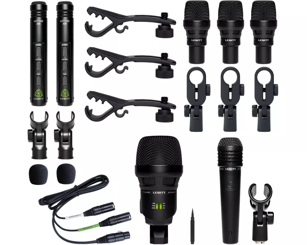 Lewitt Mikrofone Beatkit Pro – 7-teiliges Kit