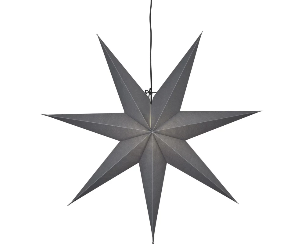 Star Trading LED-Stern Ozen Grau, 70 cm