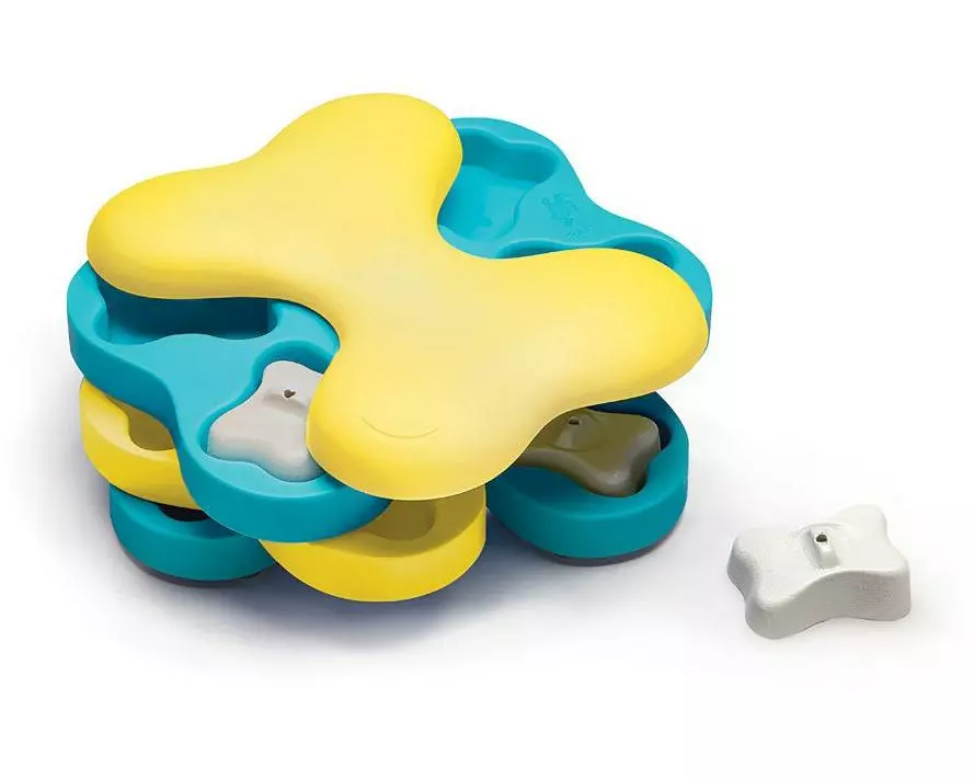 Nina Ottosson Strategie-Spiel Tornado, 23.5 x 18 cm, Blau/Gelb