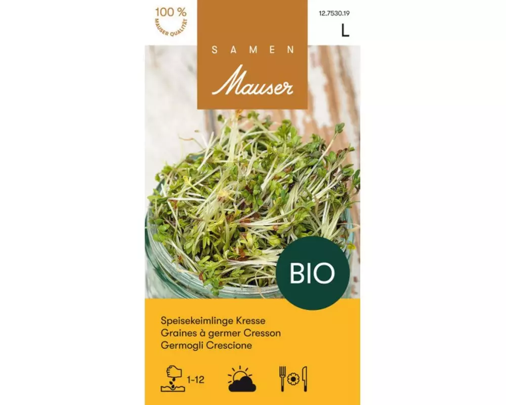 Samen Mauser Keimsprossen Kresse 200 g