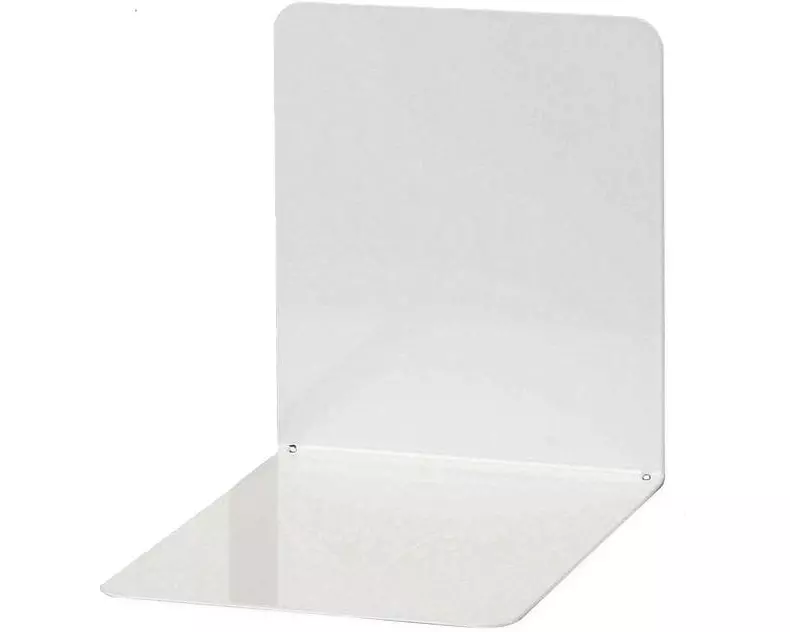 Maul Buchstützen-Set 2 Stück, Weiss