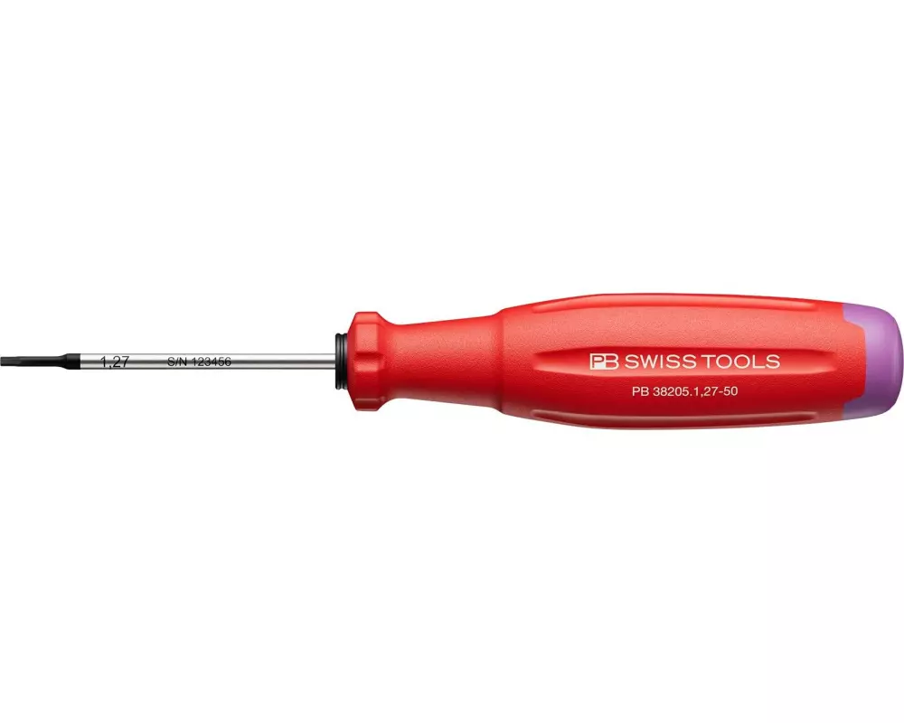 PB Swiss Tools Innensechskant-Schraubenzieher PB 38205.1.27-50 5 mm rot
