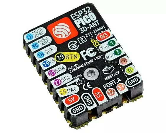 M5Stack Entwicklerboard M5Stamp Pico, 5 Stück