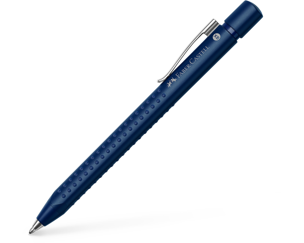 FABER-CASTELL Kugelschreiber Grip 2011 XB 144163 klassik blau