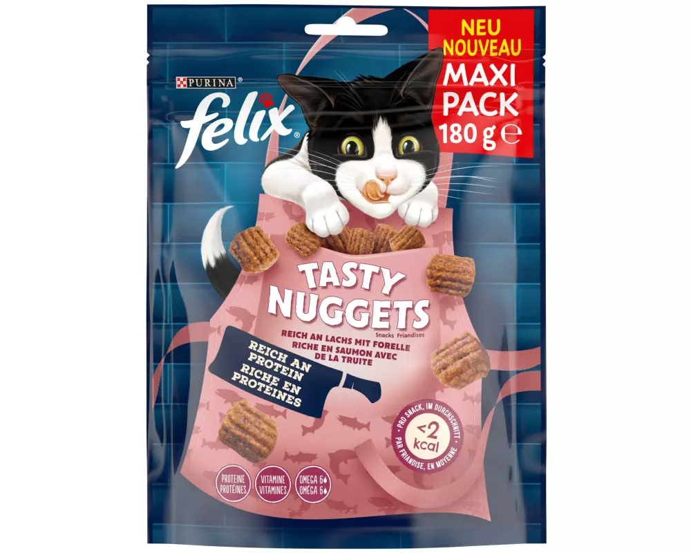 Felix Katzen-Snack Tasty Nuggets Lachs 180 g
