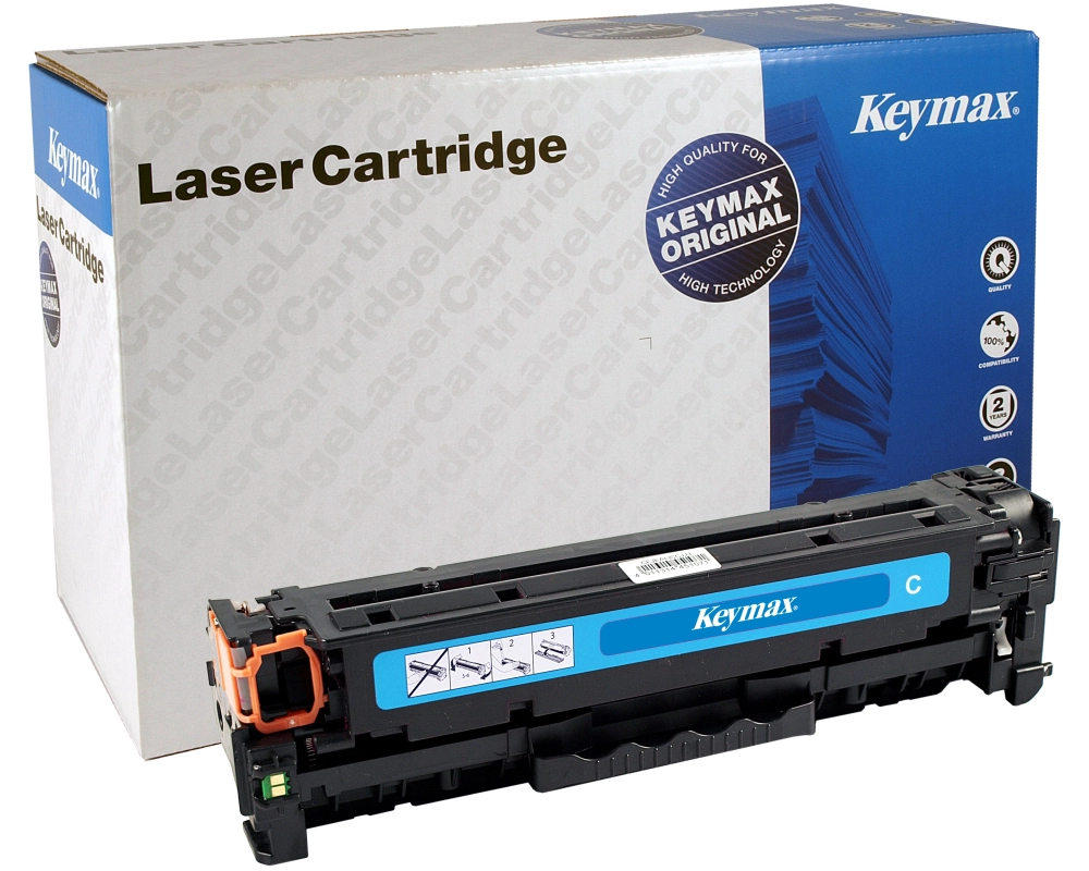 KEYMAX RMC Toner-Modul cyan CRG 718CKEY zu Canon LBP 7200 2800 S.