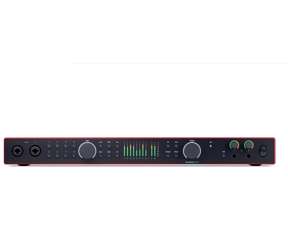 Focusrite Audio Interface Scarlett 18i20 4th Gen