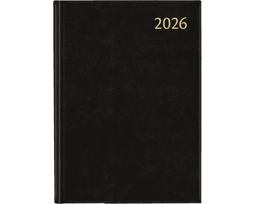 AURORA Agenda Florence Maestro 2026 4115Z 1T/1S schwarz ML 21.5x29.5cm