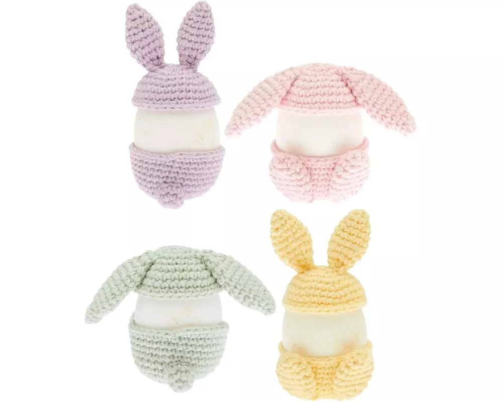 Rico Design Osterbastelset Häkeln Ricorumi Eierbecher