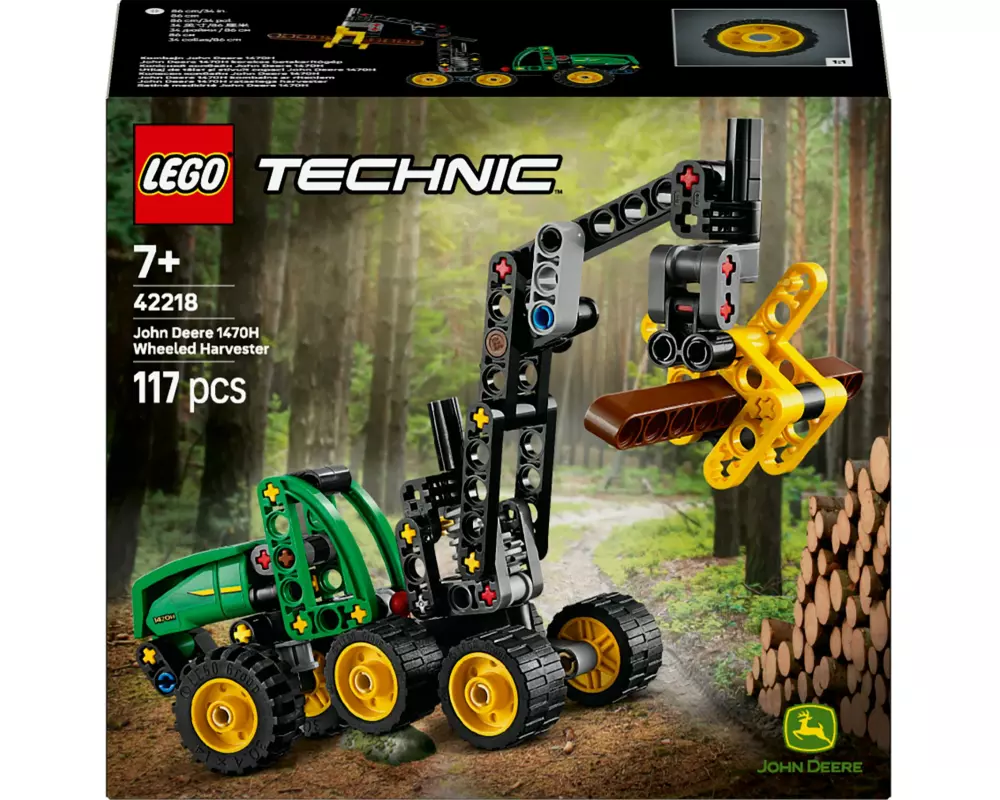 LEGO Technic John Deere 1470H Rad-Harvester 42218