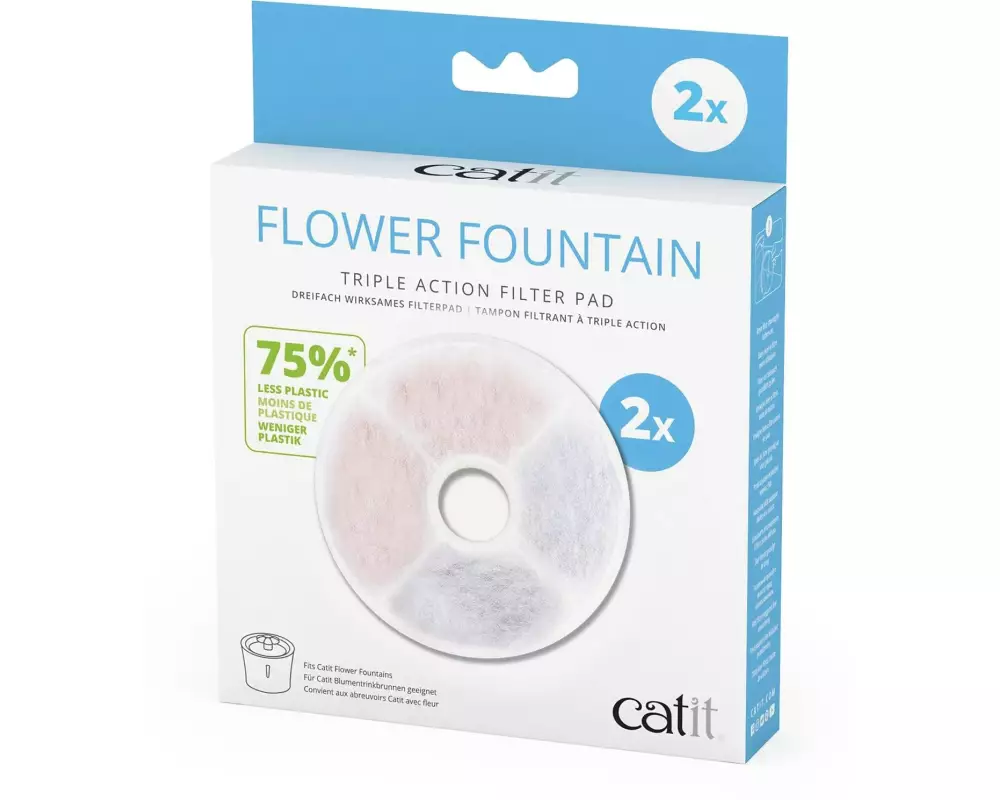 Catit Zubehör Senses 2.0 Triple Action 2 Stück