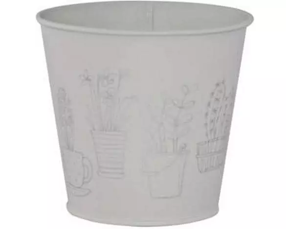 Dameco Übertopf Rund Grau