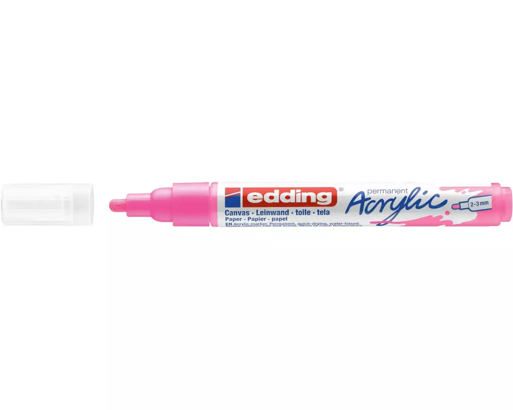 edding Acrylmarker 5100 Medium, Neonpink