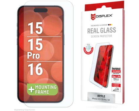 Displex 02012 Display-/Rückseitenschutz für Smartphones Klare Bildschirmschutzfolie Apple 1 Stück(e)