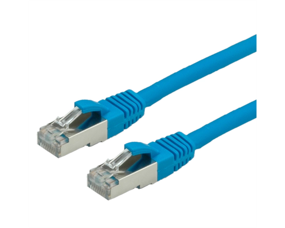 VALUE Patchkabel Cat.6 (Class E) S/FTP (PiMF), LSOH, blau, 1,5 m