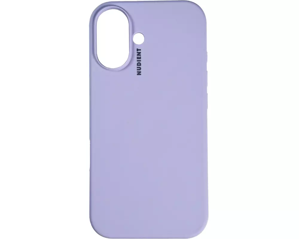 Nudient Back Cover Base Case Magsafe iPhone 16 Soft Purple