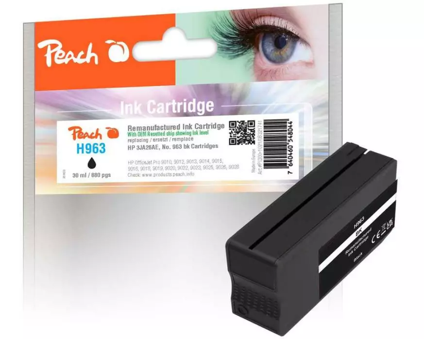 Peach Toner HP No. 963 BK, 3JA26AE Black