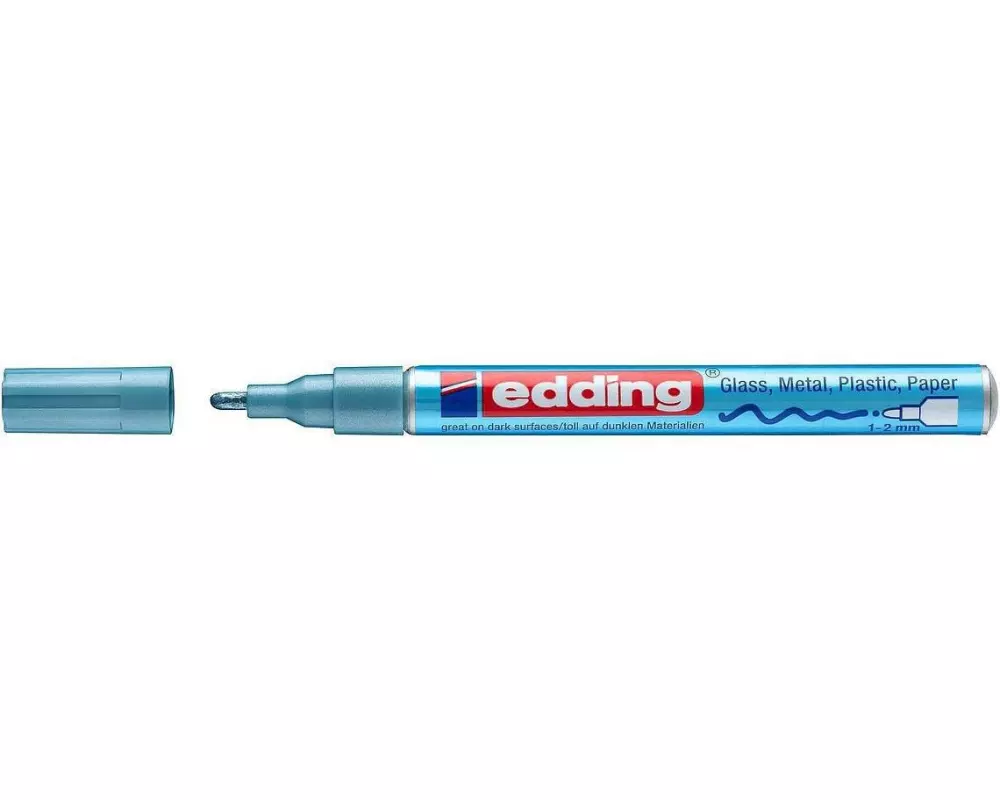 edding Lackmarker 751 CREA Hellblau metallic
