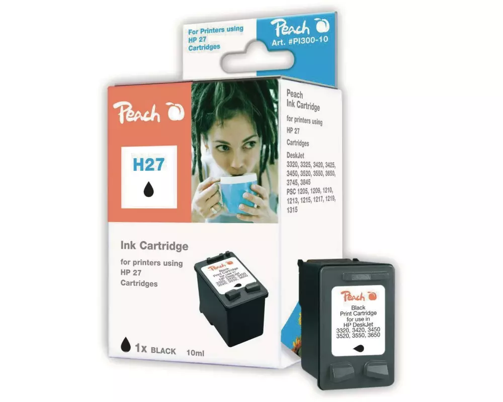 Peach Tinte HP Nr. 27 (C8727AE) Black