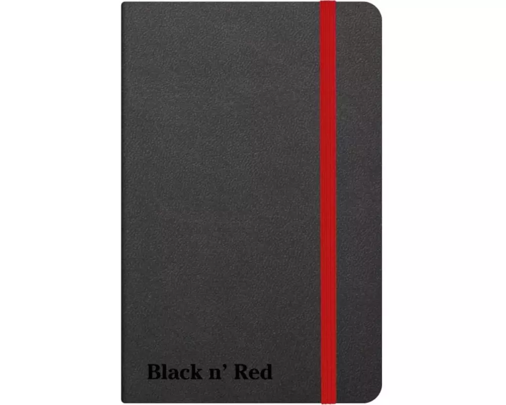 Oxford Notizbuch A6, liniert, Schwarz
